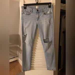 Rich & Skinny Distressed Skinny Jeans size 29